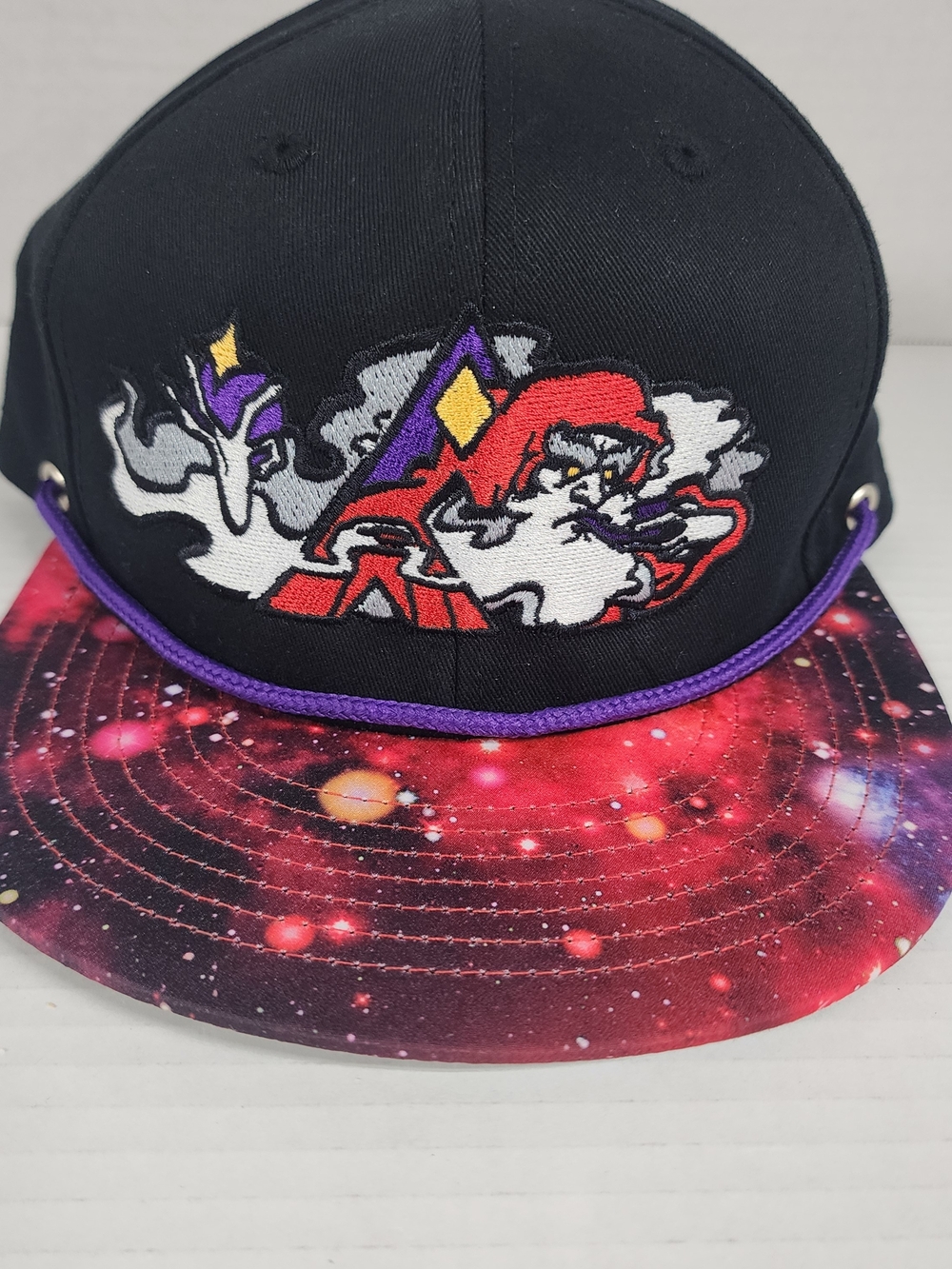 Findlay Sorcerer Supremem RARE Limited Edition Embroidered Hat Red Purple Black